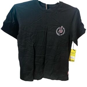 Members Only Black T-Shirt with Graphic